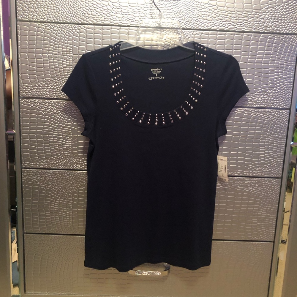 casual navy shirt